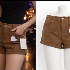 Women's Brown Shorts